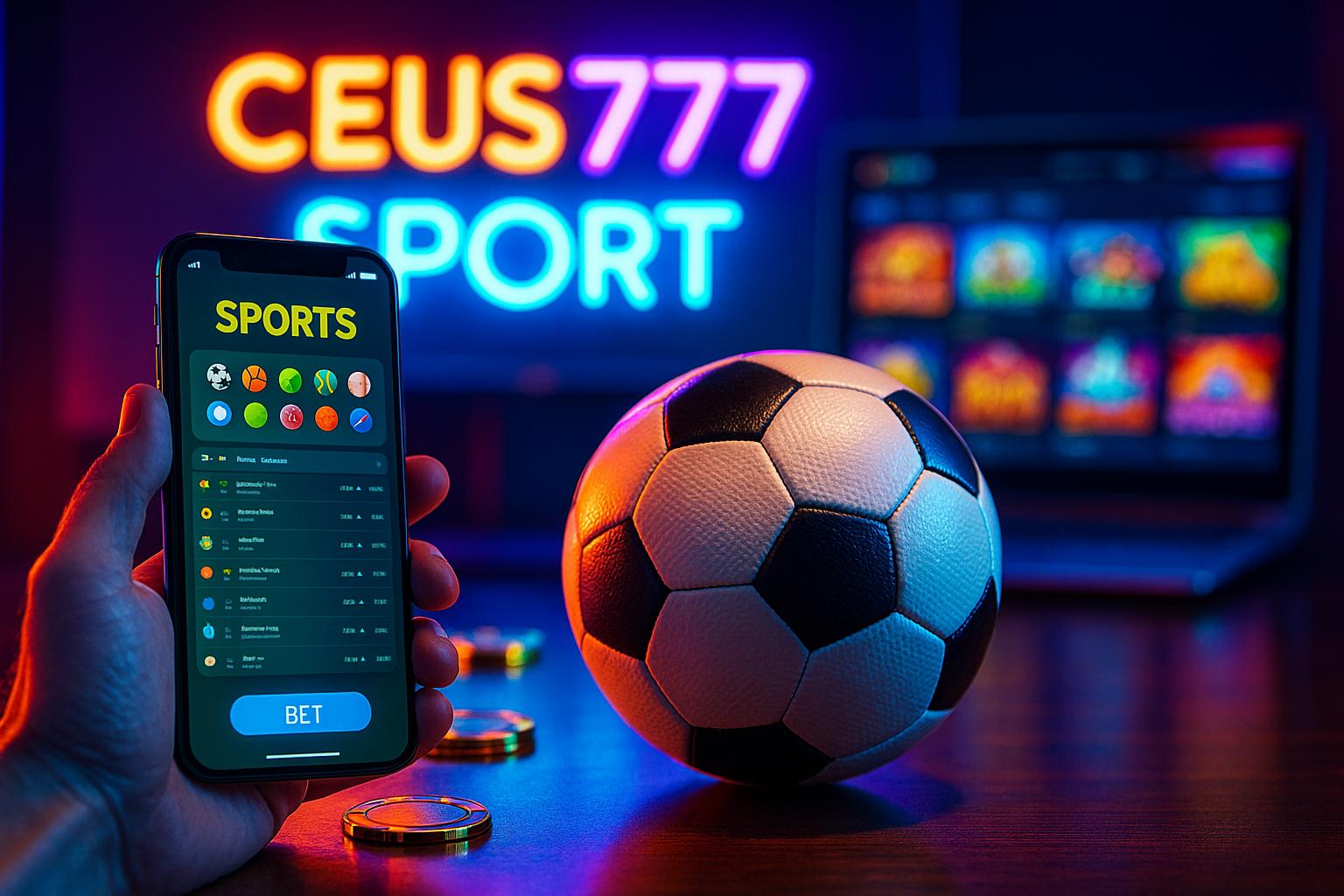 Aposte em apostas esportivas no cassino online CEUS777