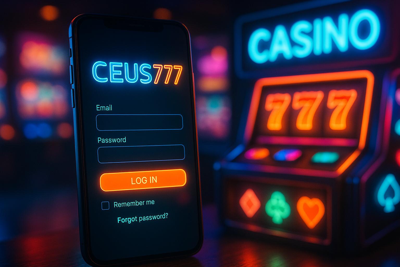 Login no Cassino CEUS777